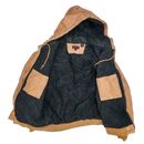 Wolverine Brown Quilted Hooded Jacket - XLarge