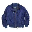 CN Navy Blue Tactical Flight Jacket - Large