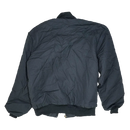 Black Quilted Bomber Jacket - Medium