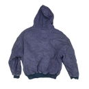 Tri-Mountain Blue Canvas Hooded Work Jacket - 3XLarge