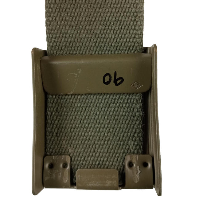 Bundeswehr Textile Belt – Olive & Black, New German Army Field Belt, BW Pants Belt