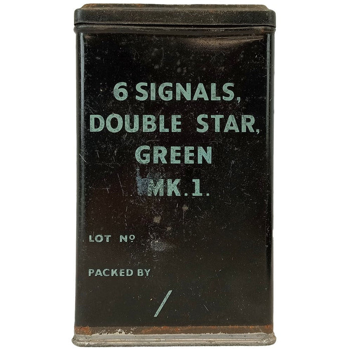 British Army WW2 Mk1 Signal Flare Tin - British Army Surplus - Boxes