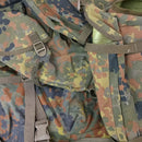 German Army Flecktarn Rucksack - Grade 2 - German Army Surplus - Hiking Packs