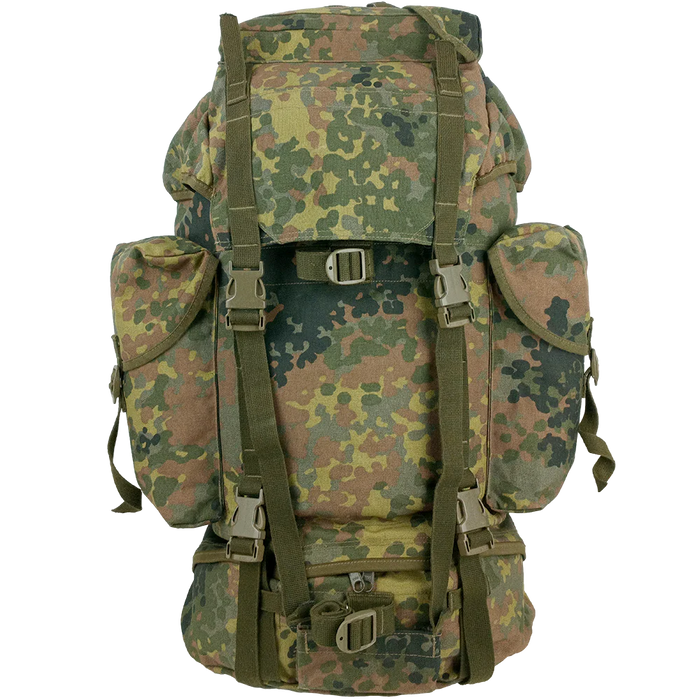 army surplus hiking backpack German Army Flecktarn Rucksack