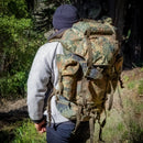 German Army Flecktarn Rucksack - Value Grade - German Army Surplus - Hiking Packs