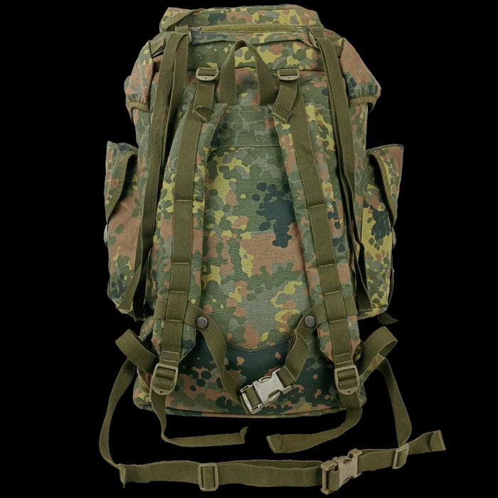German Army Flecktarn Rucksack - Grade 2 - German Army Surplus - Hiking Packs