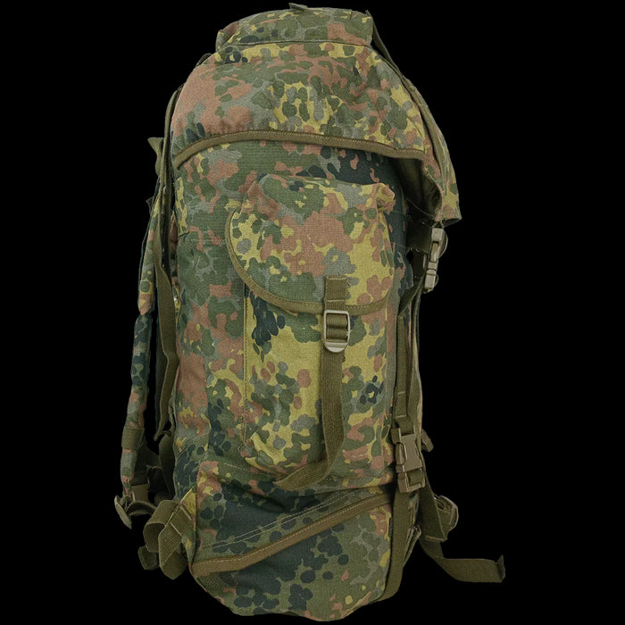 German Army Flecktarn Rucksack - Grade 2 - German Army Surplus - Hiking Packs