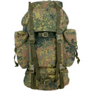 German Army Flecktarn Rucksack - Value Grade - German Army Surplus - Hiking Packs