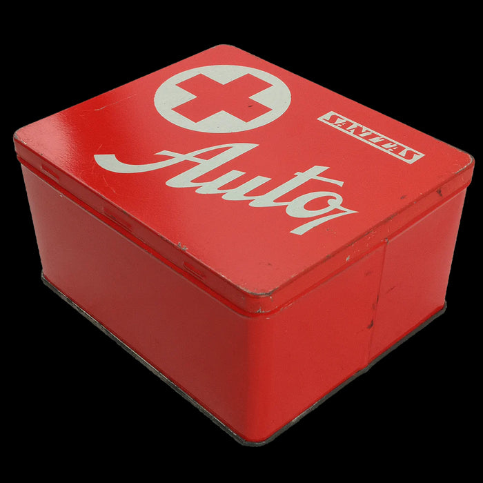 Czech Vintage First Aid Tin - Czech Army Surplus - Boxes