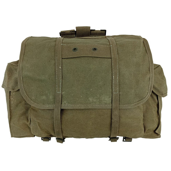 Olive canvas backpack hotsell