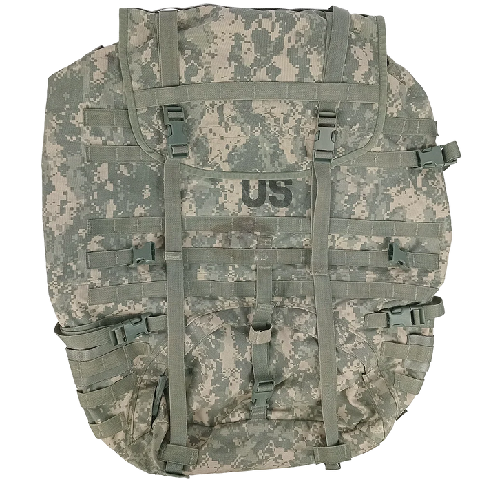 Army Rucksack Gi USGI MOLLE II Large Rucksack - Pack Only - US Army Surplus - Hiking Packs