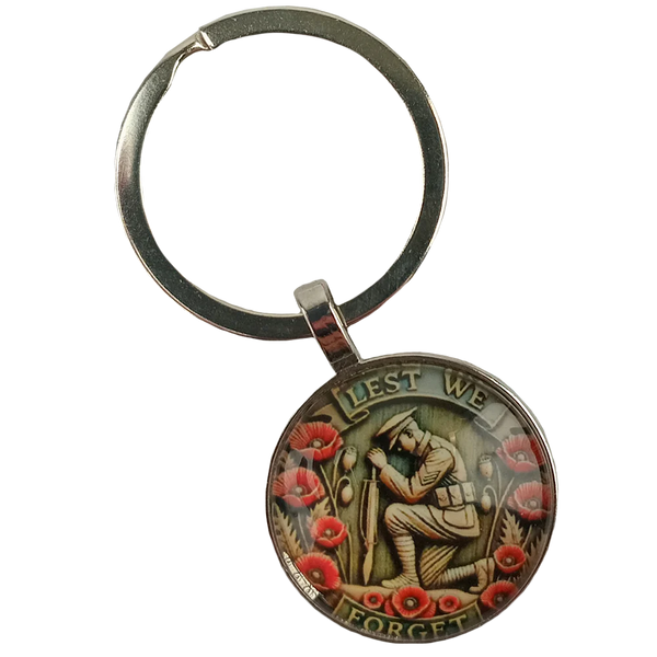 Anzac Lest We Forget Key Chain - Unbranded - Gifts & Novelties