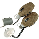 East German Rain Camo Canteen Set - East German Army Surplus - Canteens & Bottles