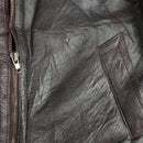 Type B-3 Leather Shearling Bomber Jacket 2XL - Unbranded - Flight Jackets