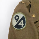 WWII 16th Armoured Division, 94th Infantry Div M-1944 Ike Jacket