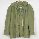 USAF OG 107 Wind Resistant Sateen Jacket 1965 with Liner - Large Long - US Air Force Surplus -