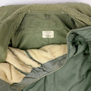 USAF OG 107 Wind Resistant Sateen Jacket 1965 with Liner - Large Long - US Air Force Surplus - Field Jackets