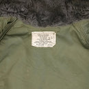 US N-3B OD Jacket with Fur Ruff 1972 - M - US Air Force Surplus -