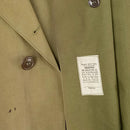 US WWII Dismounted Rain Coat OD, Sunlite - Medium - US Army Surplus - Rain Jackets
