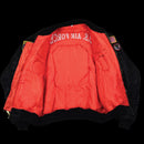 MA-1 Black Flight Jacket with Novelty Patches - US Air Force Surplus - Flight Jackets