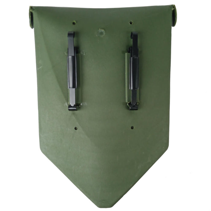 German Tri-Fold Shovel with Cover - German Army Surplus - Entrenching Tools
