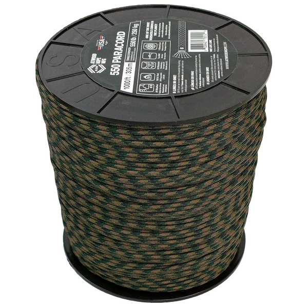 550 Paracord 1000ft/300m - Atwood Rope - Rope & Cordage