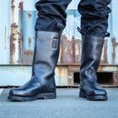 German Navy Leather Lined Jackboots - German Army Surplus - Combat Boots