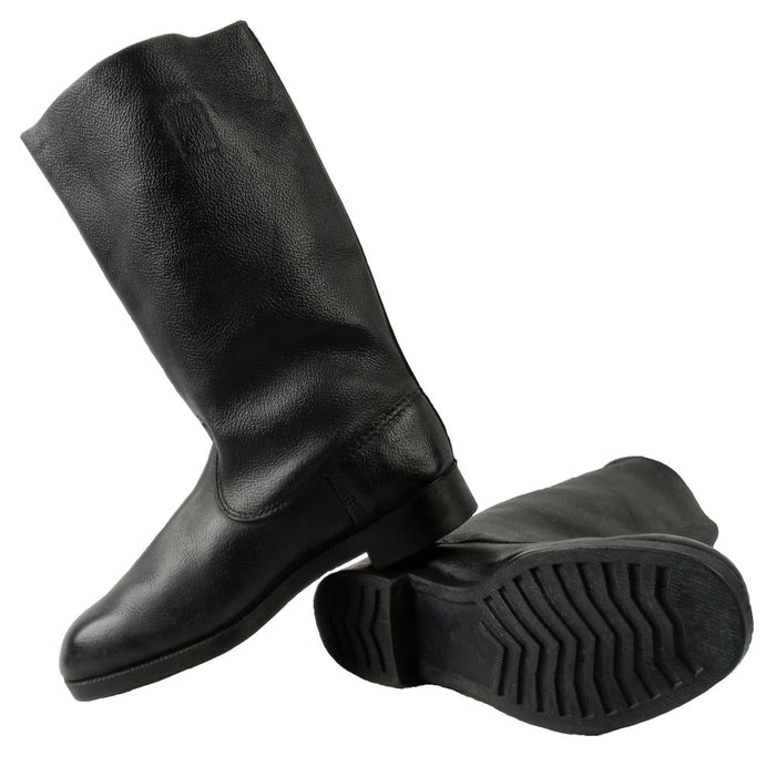 East German Leather Jackboots