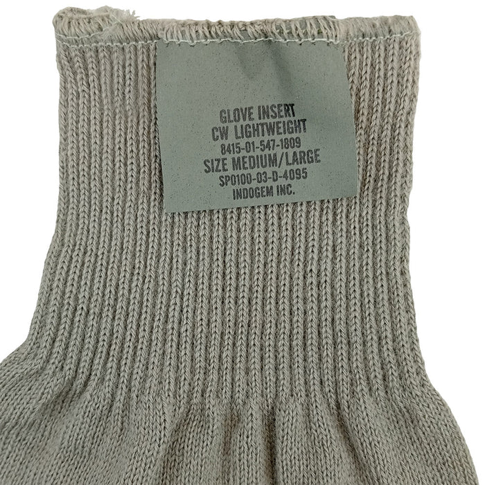 US Army Lightweight Insert Gloves - New - US Army Surplus - Gloves