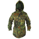 German Flecktarn Parka With Liner - German Army Surplus - Parkas