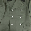 East German Grey Wool Overcoat - East German Army Surplus - Great Coats