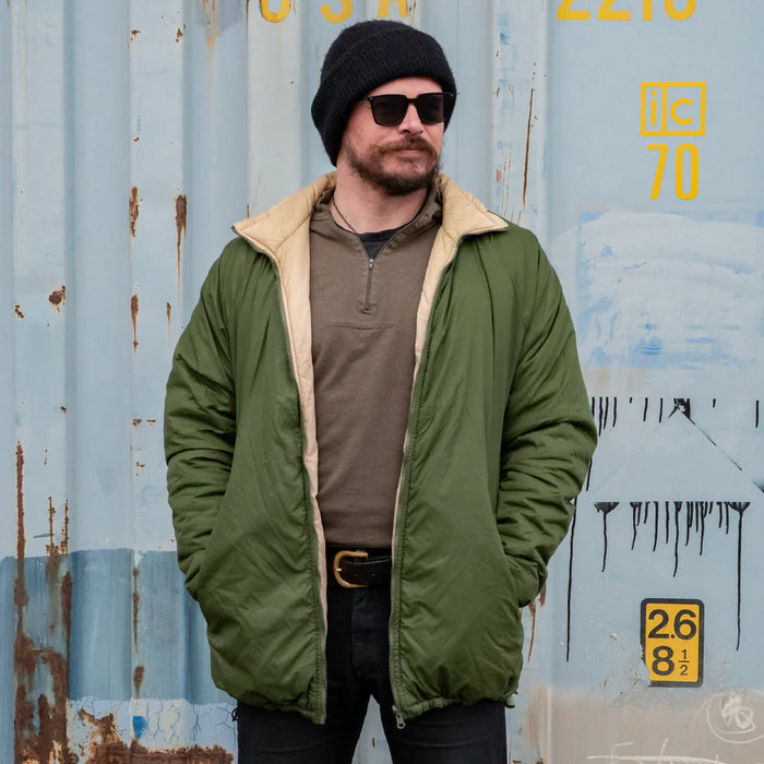 British Cold Weather Reversible Jacket - British Army Surplus - Jacket Liner