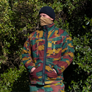 Belgian Jigsaw Camo Reversible Fleece Jacket - Belgian Army Surplus - Fleeces & Jerseys