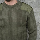 British Army OD Wool Jersey - Value Grade - British Army Surplus - Fleeces & Jerseys