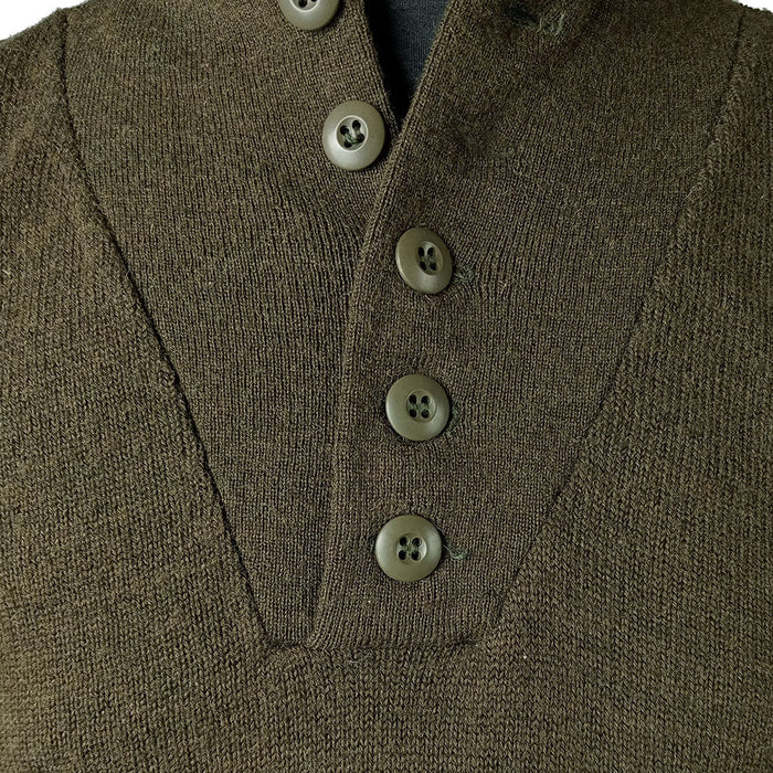 USGI Wool 5 Button Jersey