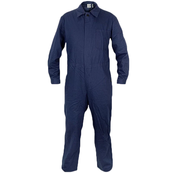 パンツ ANGLAN Backsatin Work Wide Overall Navy OVL1024-