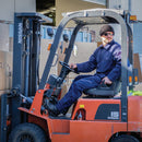 German Navy Blue Work Overalls - Zip - German Army Surplus - Overalls