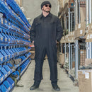 East German Black Work Overalls - East German Army Surplus - Overalls