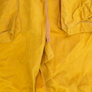 Production Made Yellow Canvas Parka with Hood - Medium