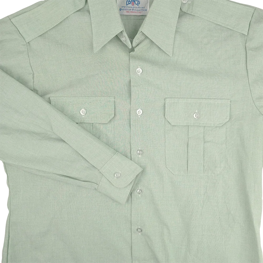 US Army Green Service Dress Shirt