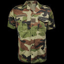 French Short-Sleeve CE Camo Shirt - French Army Surplus - Field Shirts