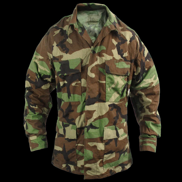 USGI Woodland Ripstop Shirt - Value Grade - US Army Surplus - Field Shirts