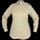 British Army Women's Long Sleeve Fawn Shirt - British Army Surplus - Dress Shirts