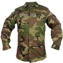 Italian Army Woodland Field Shirt - Italian Army Surplus - Field Shirts