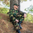 Italian Army Woodland Field Shirt - Italian Army Surplus - Field Shirts