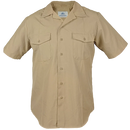 US Marines/Navy Khaki Short Sleeve Service Dress Shirt - USMC Surplus - Dress Shirts