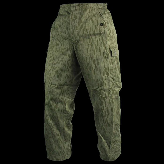 East German Rain Camouflage Trousers - East German Army Surplus - Cargo Trousers