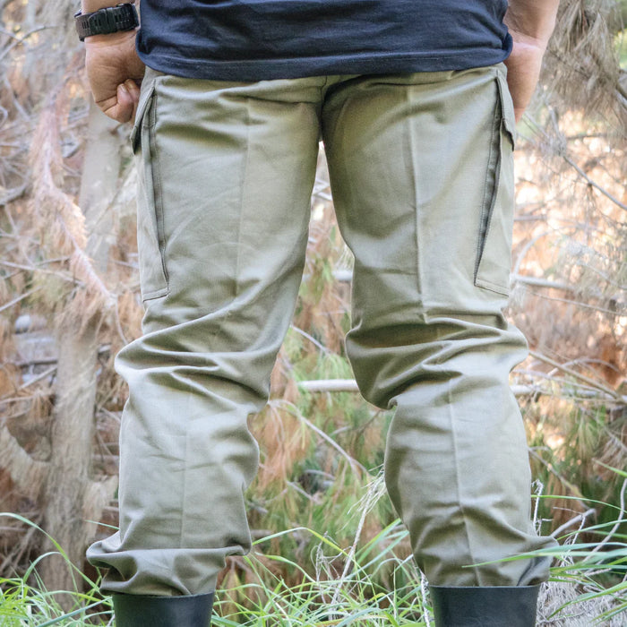 German Style Moleskin Trousers - Unbranded - Cargo Trousers