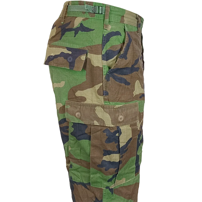 Pantalon Cargo Camouflage Militaire Américain BDU - Tailles S à 3XL, Woodland, Neuf Avec étiquettes