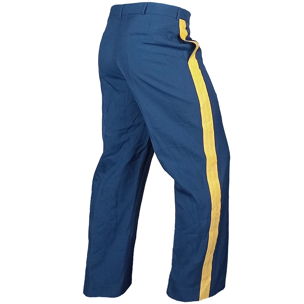 US Army Blue Officer Service Dress Trousers, Medium (87cm) US Army Blue Officer Service Dress Trousers, Medium (87cm)
